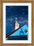 Framed Bahamas, Eleuthera, Harbor Island, Dunmore, Church