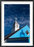 Framed Bahamas, Eleuthera, Harbor Island, Dunmore, Church