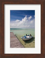 Framed Bahamas, Eleuthera, Harbor Island, Dunmore, harbor