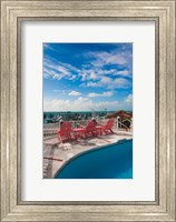 Framed Bahamas, Eleuthera, Harbor Island, Dunmore, Marina