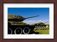 Framed Tanks, Museum of Playa Giron war, Bay of Pigs Cuba