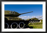 Framed Tanks, Museum of Playa Giron war, Bay of Pigs Cuba