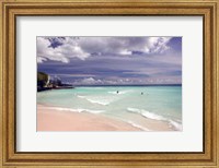 Framed View of Dover Beach, Barbados, Caribbean