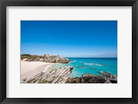 Framed Stonehole Bay Beach, Bermuda