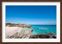 Framed Stonehole Bay Beach, Bermuda