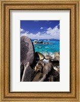 Framed Caribbean, BVI, Virgin Gorda Spring Bay