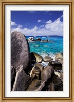 Framed Caribbean, BVI, Virgin Gorda Spring Bay