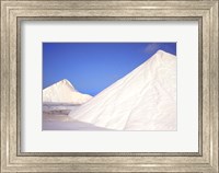 Framed Mountains of Salt, Bonaire, Caribbean