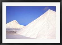 Framed Mountains of Salt, Bonaire, Caribbean