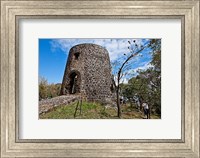 Framed Old Sugar Mill in Mount Healthy National Park, Road Town, Tortola
