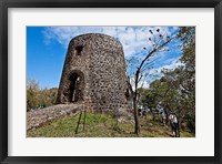 Framed Old Sugar Mill in Mount Healthy National Park, Road Town, Tortola