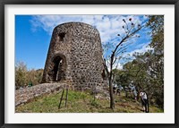 Framed Old Sugar Mill in Mount Healthy National Park, Road Town, Tortola