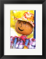 Framed WA, Chelan, Halloween holiday Scarecrow