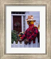 Framed Pumpkin Man, Vermont