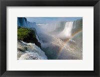 Framed Brazil, Foz do Iguacu Waterfall