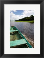 Framed Dugout canoe, Arasa River, Amazon, Brazil