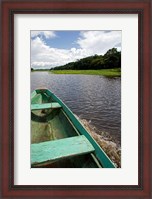 Framed Dugout canoe, Arasa River, Amazon, Brazil