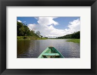 Framed Dugout canoe, Boat, Arasa River, Amazon, Brazil