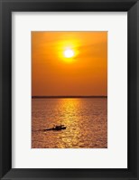 Framed Brazil, Amazon River, Fishermen