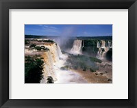 Framed Iguacu Falls, Brazil (horizontal)