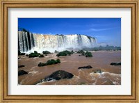 Framed Iguacu Falls, Brazil