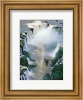 Framed Igwacu Falls Thunders, Brazil