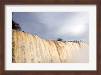 Framed Iguassu Falls, Brazil