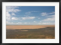 Framed Meeting of the waters at Santarem, Amazon, Brazil