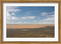 Framed Meeting of the waters at Santarem, Amazon, Brazil