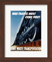 Framed Don't Waste Transportation