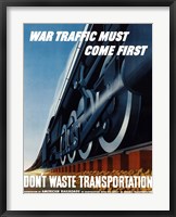 Framed Don't Waste Transportation