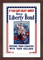 Framed Buy A Liberty Bond