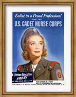 Framed US Cadet Nurse Corps