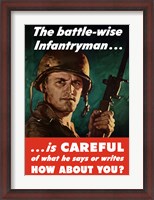 Framed Battle-Wise Infantryman