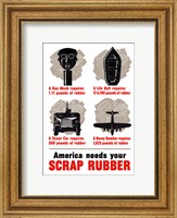Framed America Needs Your Scrap Rubber