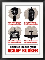 Framed America Needs Your Scrap Rubber