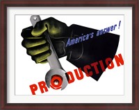Framed America's Answer!  Production