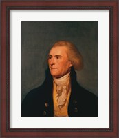 Framed Thomas Jefferson
