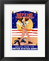 Framed Defend Your Country
