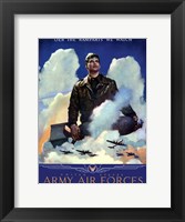 Framed United States Army Air Forces