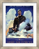 Framed United States Army Air Forces