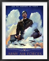 Framed United States Army Air Forces