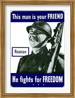 Framed This Man is Your Friend - Russian