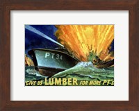 Framed Give Us Lumber