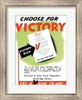 Framed Choose for Victory