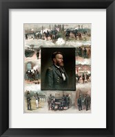 Framed Ulysses S Grant and His Achievements