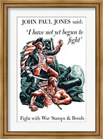 Framed Fight With War Stamps and Bonds