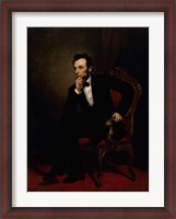 Framed Abraham Lincoln