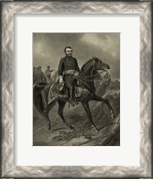 Framed General Grant during the American Civil War