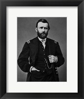 Framed General Ulysses S Grant (standing portrait)